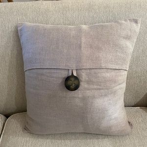 Pottery Barn Pillow Cover in Taupe/Mushroom Color